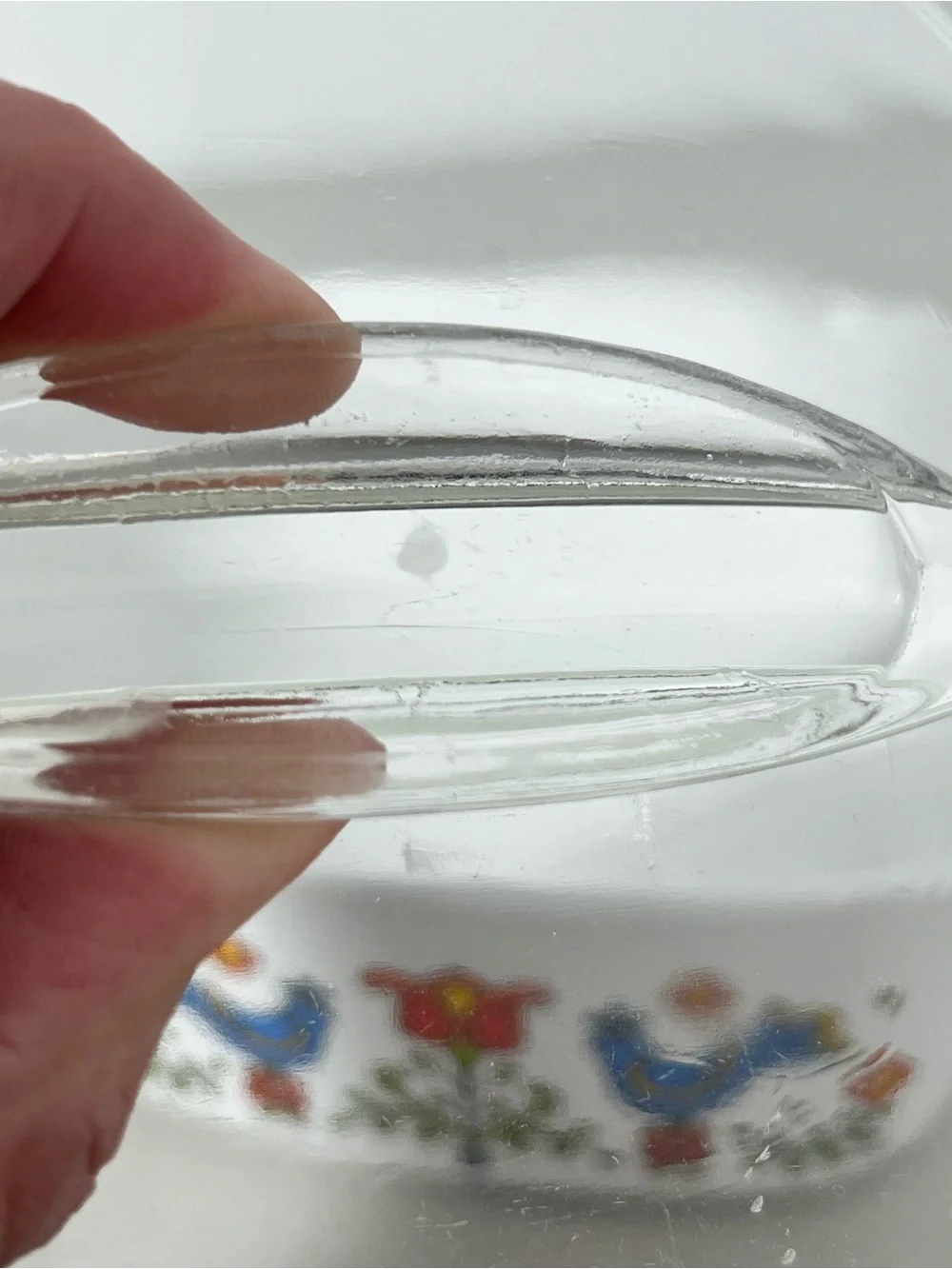 Vintage CorningWare Country Festival 1 1/2 Quart Casserole Dish